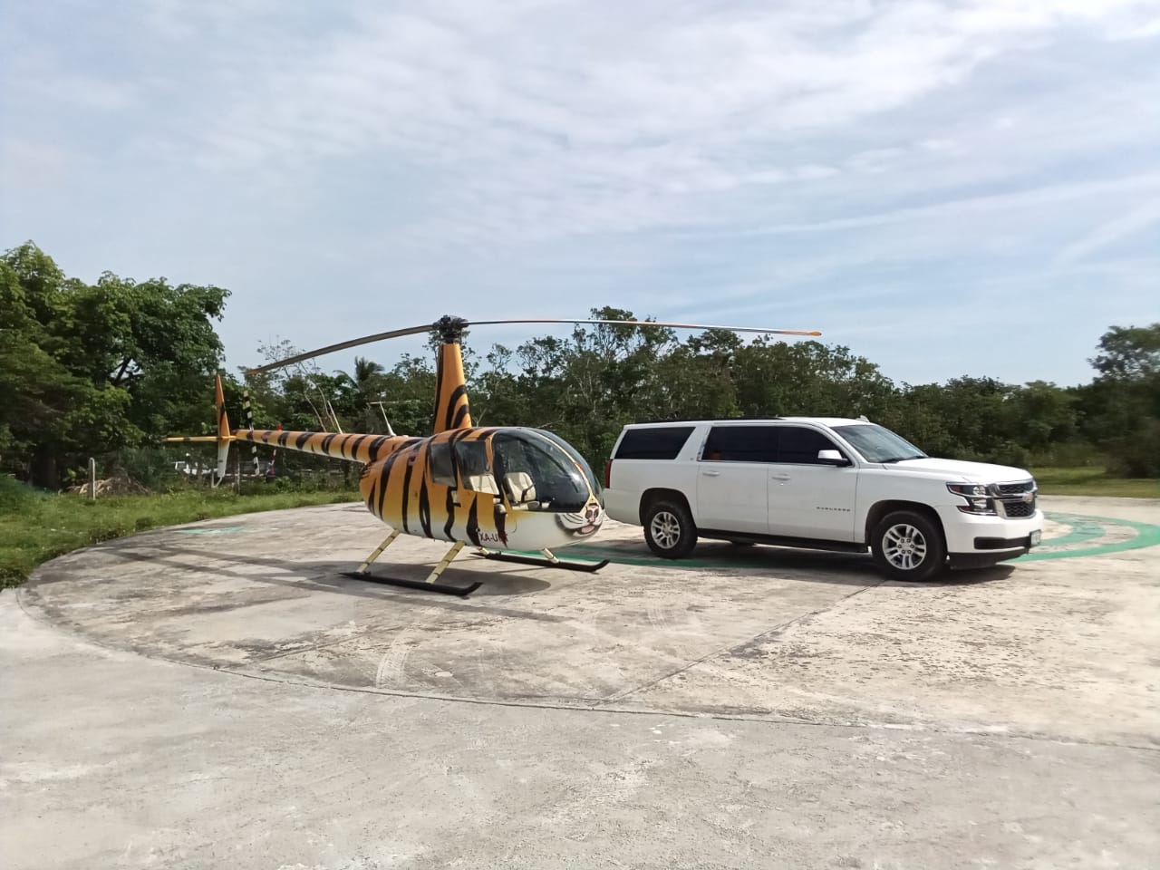 Puerto Morelos All Inclusive Tour by CANCUN HELICOPTER