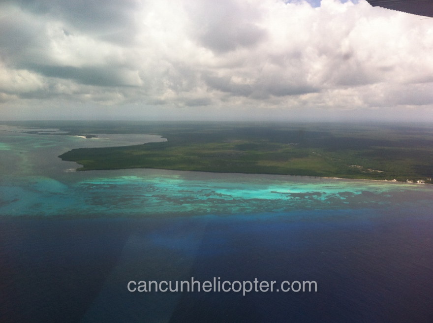Holbox to Cozumel by CANCUN HELICOPTER