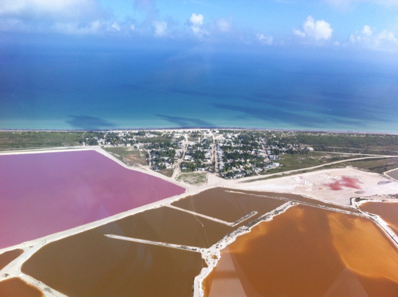 Las Coloradas by CANCUN HELICOPTER