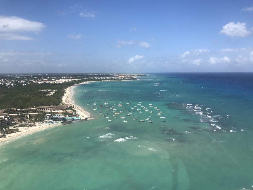 Playa del Carmen by CANCUN HELICOPTER