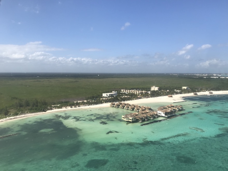 Puerto Morelos by CANCUN HELICOPTER