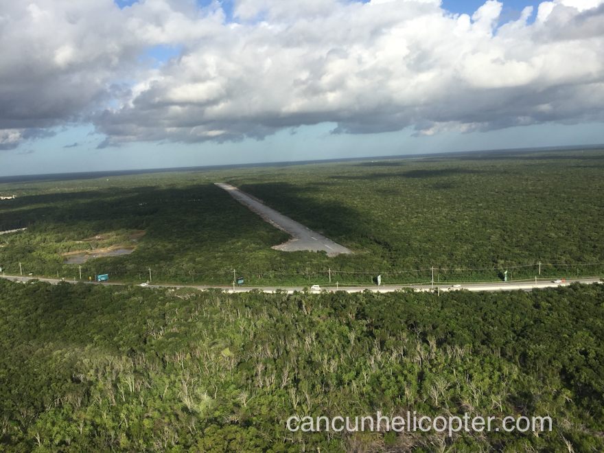 Tulum Airport by CANCUN HELICOPTER
